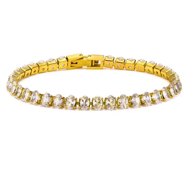 Tennis Armbånd Round