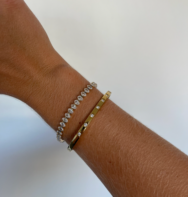 Tennis Armbånd Round